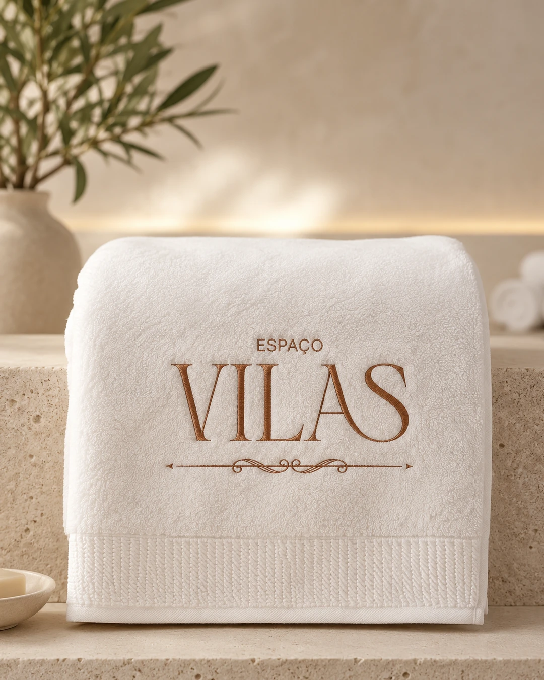 Espaço Vilas — Identidade aplicada a toalhas