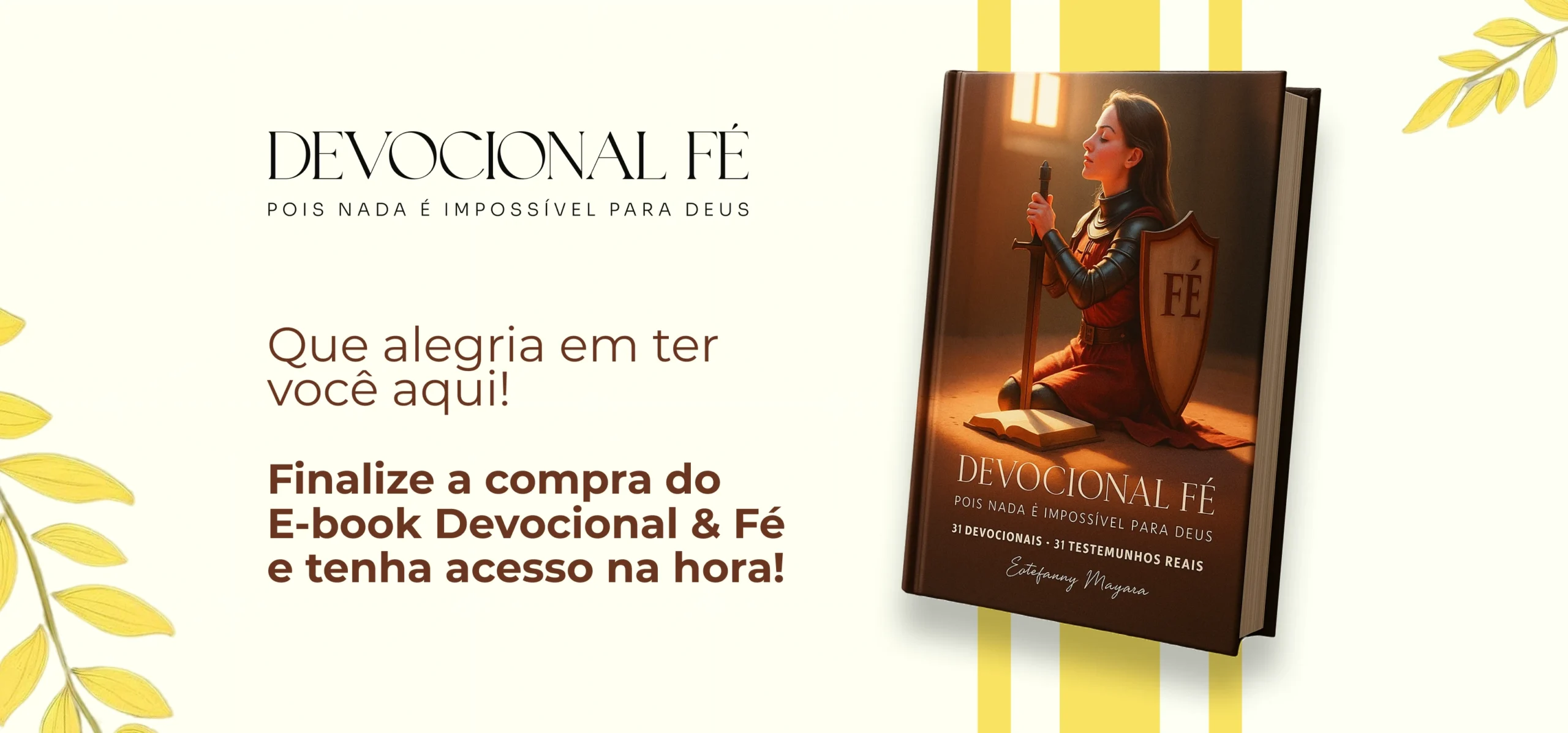 Devocional - Fé · Apresentação